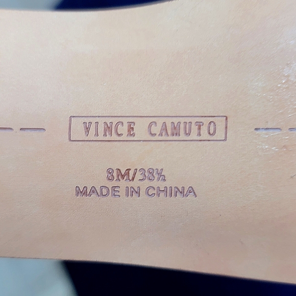 VINCE CAMUTO woven mules in orange - Picture 9 of 14